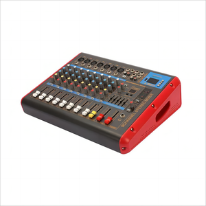 8 CHミキサーコンソールオーディオパワーミキサープロフェッショナルアンプKTVベストサウンドミキサーコンソール - Product Image 1
