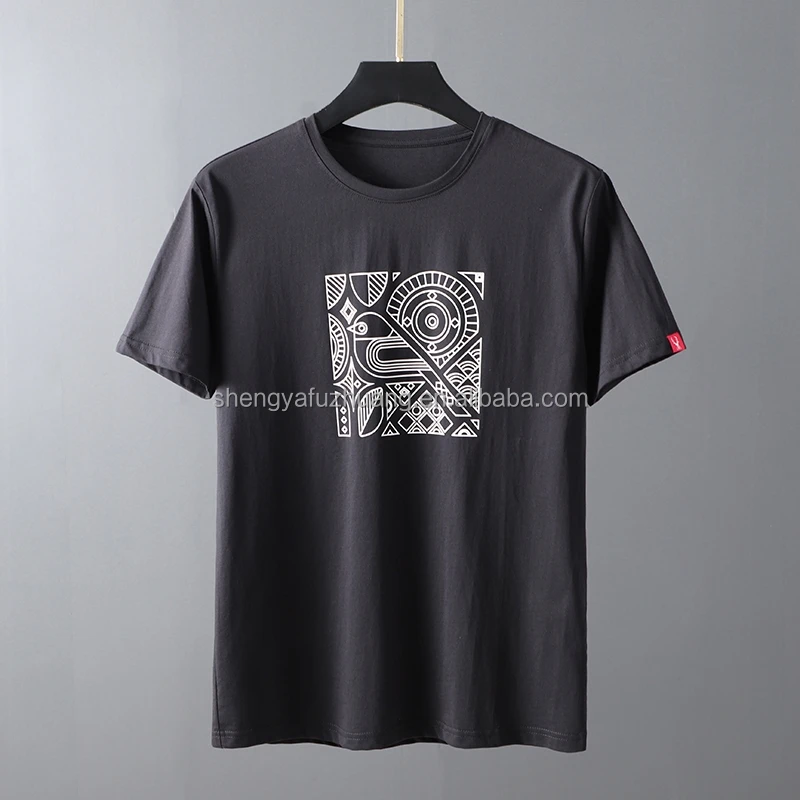 High quality well designed men's T-shirt 100% cotton Men's T-shirt Business men's clothing