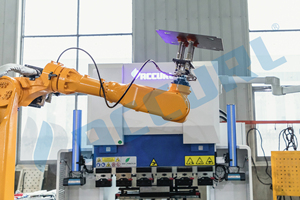 Curcl automatico carico e scarico robotizzato pressa freno piegatrice braccio robot per freno in lamiera - Product Image 5