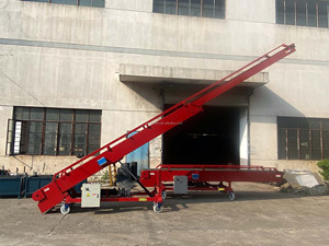 Truck and Container <strong>Loading</strong> Conveyor Belt Conveyor Telescopic Belt <strong>Loading</strong> Conveyor With <strong>Loading</strong> <strong>Platform</strong> TC-M2-4-3 - Product Image 5