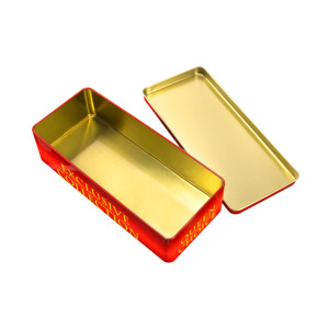 矩形和方形马口铁罐用于茶包的金属锡盒 - Product Image 2