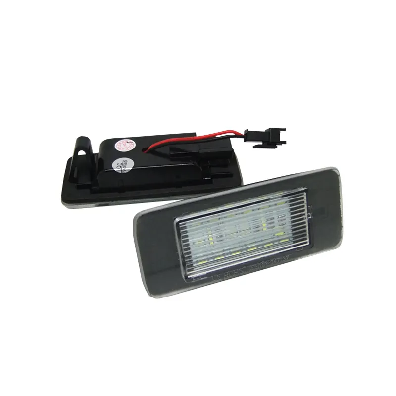 Paire de lampe de plaque d'immatriculation à LED pour Opel Zafira Canbus Astra J Estate OEM NO 1224006 13578958