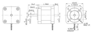 Schrittmotor NEMA 14 0,2 nm Schrittmotor treiber und-steuerung - Product Image 3