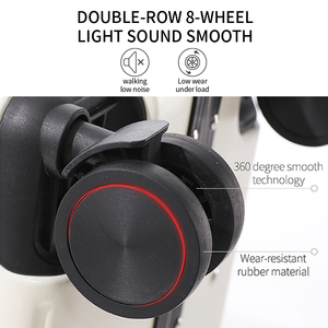 Kích thước lớn nhất trường hợp khó khăn kim loại bền cup chủ sở hữu cho một carryon Vali chiến thuật Bánh koffer Xe đẩy Túi hành lý nhôm - Product Image 4