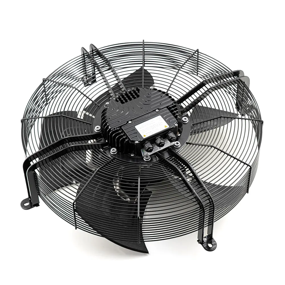 Neuer energie sparender 12V 24V 48V DC 110V 220V 230V AC Axial ventilator Großer Axial kühl ventilator für Telekommunikation schränke