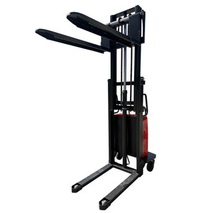 Best Price <strong>Unloading</strong> Cargo for Van Trucks Self <strong>Loading</strong> Stacker Portable <strong>Pallet</strong> Customized Inox All Terrain Semi Electric Stacker - Product Image 6