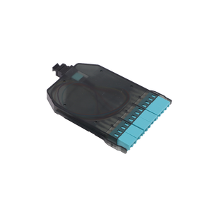 LGX Box MPO Male to LC for MPO <strong>Patch</strong> <strong>Panel</strong> Cassette <strong>Module</strong> Type A 12 Fibers SM OM3 OM4 Auto-shut Dustproof Connector - Product Image 4