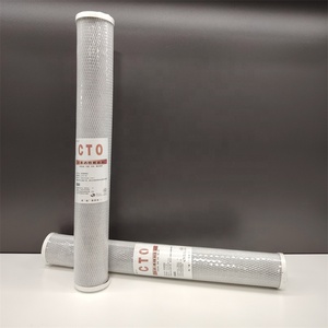 Active Carbon <strong>Filter</strong> CTO Compressed Activated Carbon <strong>Filter</strong> Element <strong>GAC</strong>/<strong>UDF</strong> Granular Activated Carbon <strong>Filter</strong> Cartridge - Product Image 5