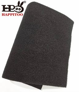 Happitoo Soft <strong>Loop</strong> Fabric Nylon High Quality Black <strong>Hook</strong> and <strong>Loop</strong> Tape <strong>Elastic</strong> Belt <strong>Elastic</strong> <strong>Strap</strong> 100% Nylon - Product Image 1