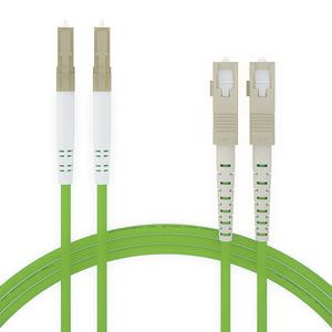 OM5 Fiber optik yama kablosu kablosu LC/SC/FC/ST 0.9mm/2.0mm/3.0mm UPC/APC Simplex dubleks Multimode PVC/LSZH en kaliteli butik - Product Image 1