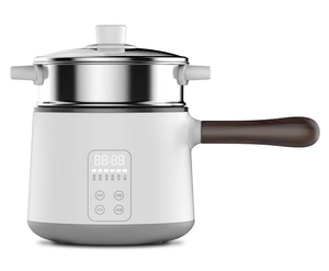 1.8L小型個人用電気フライ焦げ付き防止パンデジタル電気炊飯器スチーマー付き多機能フライパン - Product Image 1