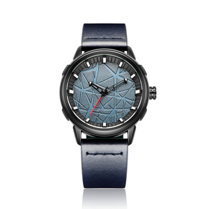 Hot Sale Quartz <strong>Citizen</strong> Watch for Business Men Fashion Circular Quartz Movement Waterproof Watches Casual Vortex Dial Watch