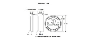 Ds1990a-f5สมาร์ทการ์ดรีดเดอร์ iButton พวงกุญแจประตูอิเล็กทรอนิกส์แบบกำหนดเองพวงกุญแจแฟชั่นโลหะ RFID สำหรับเขียนเครื่องถ่ายเอกสาร - Product Image 4