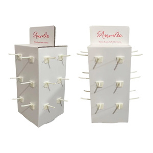 Espositore per gioielli girevoli a 360 gradi con ganci per foratura facile da usare - Product Image 2
