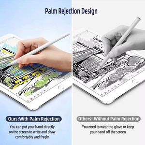 2nd Generation Wireless Charging Pencil <strong>Stylus</strong> <strong>Pen</strong> for iPad Stock Accessory with Palm Rejection and Battery Display - Product Image 5