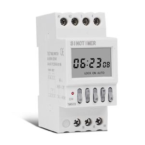 TM623 interruttore orario astronomico programmabile 220V con Display di longitudine latitudine Controller Timer relè guida DIN - Product Image 1