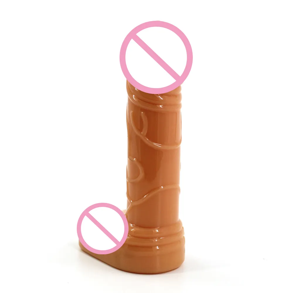 Realistische Mini Größe 11cm Anal Dildo mit Saugnapf Vagina Dildo Silikon Kostenlose Probe Produkt Sex Männlicher Dildo