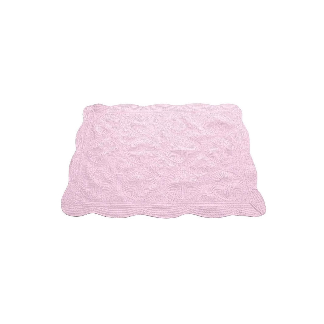 Couvertures roses de couette d'heirloom de bébé