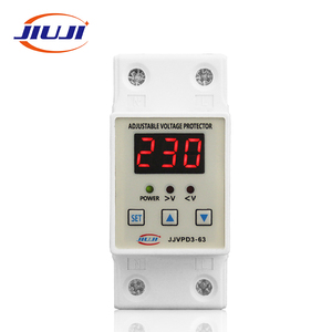 Din rail 40A <strong>voltage</strong> display relay adjustable over under <strong>voltage</strong> proteciotn device automatic reconnect protector - Product Image 2