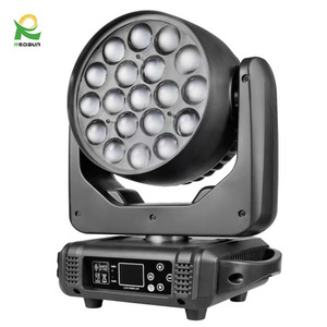Redsun Tùy Chỉnh 19*15W LED Rửa Di Chuyển Đầu Ánh Sáng Cho Nhà Hát Bên Zoom Rửa Ánh Sáng Rửa Di Chuyển Đầu Ánh Sáng - Product Image 1