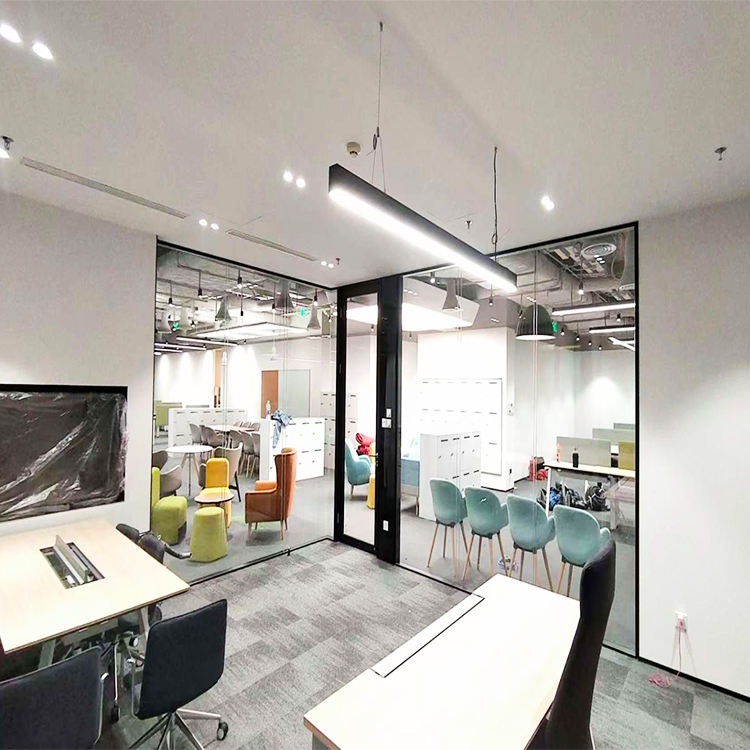 glass wall partition