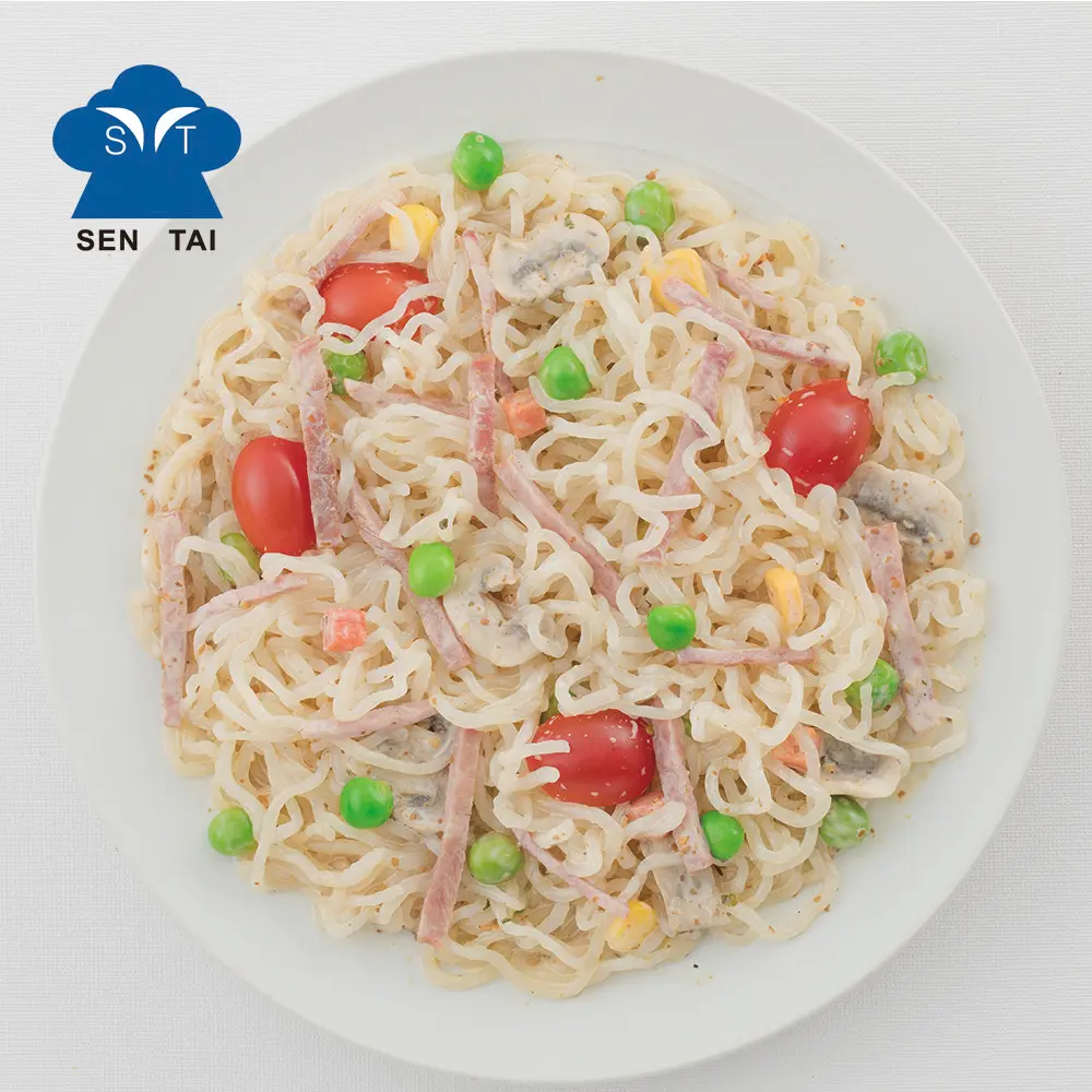 Konjac-fideos de dieta shirataki, pasta instantánea de etiqueta privada