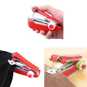 Süper Mini ev kullanımı manuel DİKİŞ MAKİNESİ tek iğne zincir dikiş oluşumu ile yeni durum temel dişli bileşenleri - Product Image 3