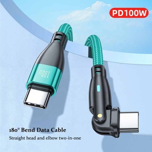 Cables multifuncionales de alta calidad para teléfono móvil, carga rápida tipo C a tipo C, para ordenador