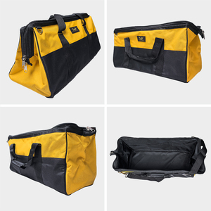 Màu Vàng Duffel Công Cụ Túi Rộng Mở Lớn Không Gian Bên Trong Không Thấm Nước Nhiệm Vụ Nặng Nề Bền Oxford Vải Tùy Chỉnh OEM ODM Công Cụ Lưu Trữ - Product Image 2