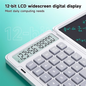 เครื่องคิดเลข HS Funny Calculadora แบบตั้งโต๊ะ เครื่องคิดเลขอัจฉริยะ เครื่องคิดเลขคณิตศาสตร์ เครื่องคิดเลขดิจิทัลในจีน เครื่องคิดเลขวิทยาศาสตร์ - Product Image 5