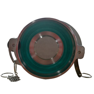 High Quality Stainless Steel 304 API Bottom Valve Dust Cap for <strong>Use</strong> on Oil Tank Trucks - Product Image 4