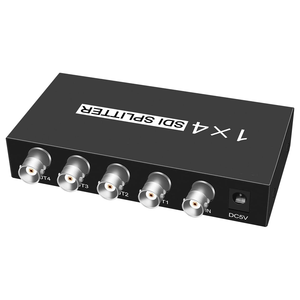 SDI Splitter 1x4 Support HD-SDI/SD-SDI/3G-SDI Signals 1 SDI <strong>Input</strong> <strong>and</strong> 4 SDI <strong>Output</strong>