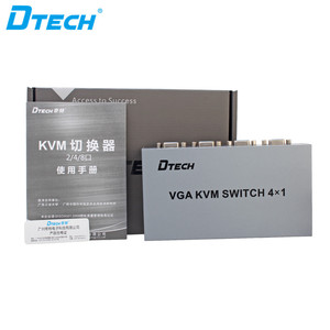 DTECH <strong>4</strong> Port USB HDMI <strong>KVM</strong> Extender Dual Monitor <strong>KVM</strong> <strong>Switch</strong> HDMI for PC Keyboard Mouse Scanner Printer