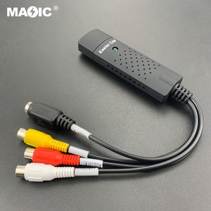 OEM 1080P USB 2.0音频电视视频VHS到DVD PC硬盘转换器适配器采集卡，用于赢8赢10 USB监控采集卡 - Product Image 3