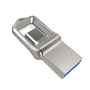 时尚USB 3.0 Type-C 4GB 128GB闪存驱动器2.0 2合1旋转闪存驱动器，适用于安卓定制徽标盒包装 - Product Image 1