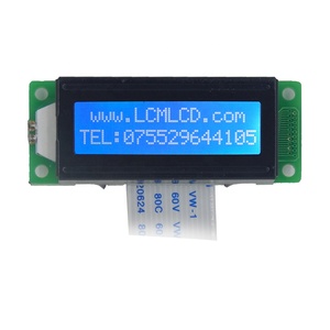 Mini 16 Pin 1602 Punkte Matrix Zeichen Anzeige 8-Bit parallel stn monochrome LCD-Modul