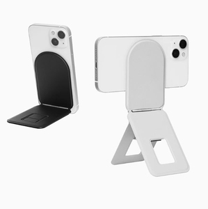 PU da từ điện thoại ví chủ kim loại đứng chủ thẻ tín dụng khung vô hình cho iPhone 17 Promax ví điện thoại đứng - Product Image 5