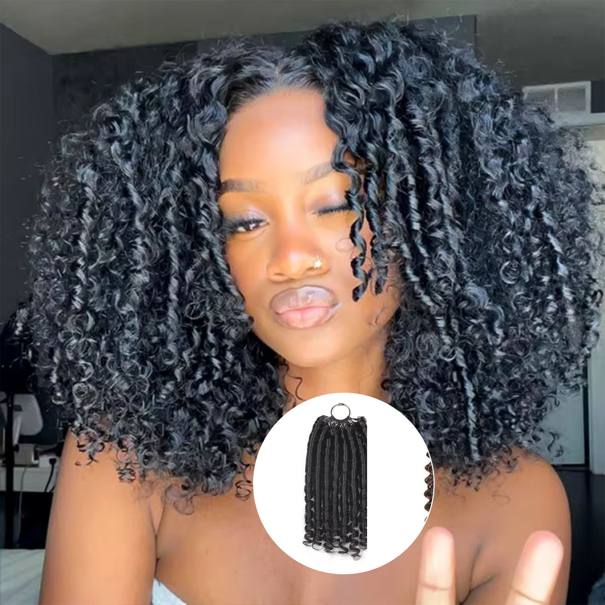Boucle en spirale