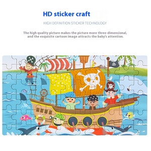 Mini 60 Tin Câu Đố Bằng Gỗ Hội Đồng Quản Trị Trò Chơi Phim Hoạt Hình Giáo Dục Sớm Giáo Dục Đồ Chơi Cho Bé Trai Và Bé Gái - Product Image 4