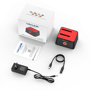 Wavlink 3.0 USB st334ua để Sata I/II/III 2.5 3.5 inch đĩa cứng duplicator bản sao kép bay ổ cứng DOCKING STATION - Product Image 6
