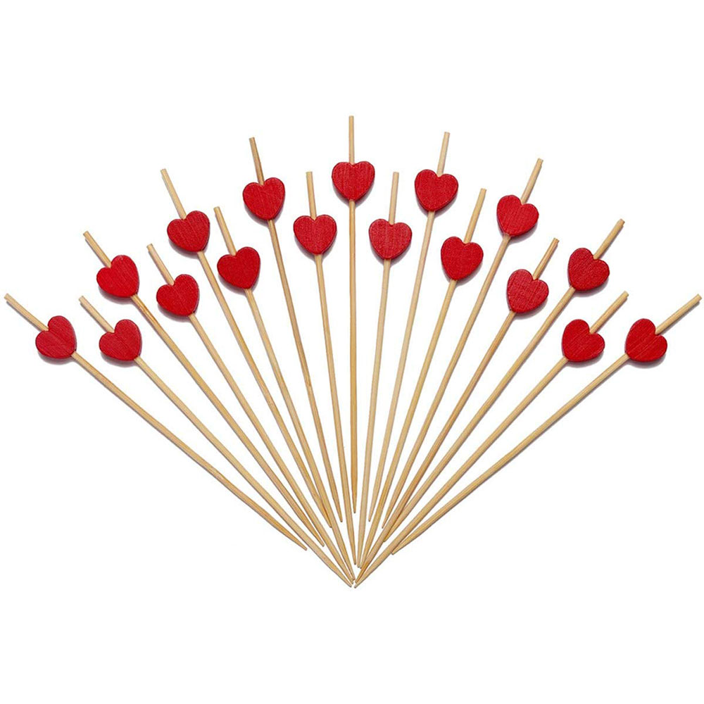 Cœur rouge 12cm 100 pcs/sac
