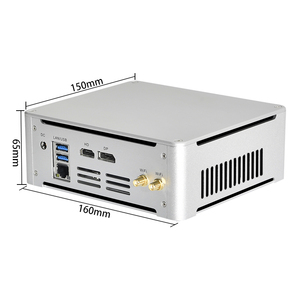 Silent Cooling Fan Mini PC Intel Core I5 7300HQ CPU DDR4 Ram Mini Desktop <strong>Computer</strong> EU/US Plug Wind10/11/<strong>Linux</strong> <strong>System</strong>