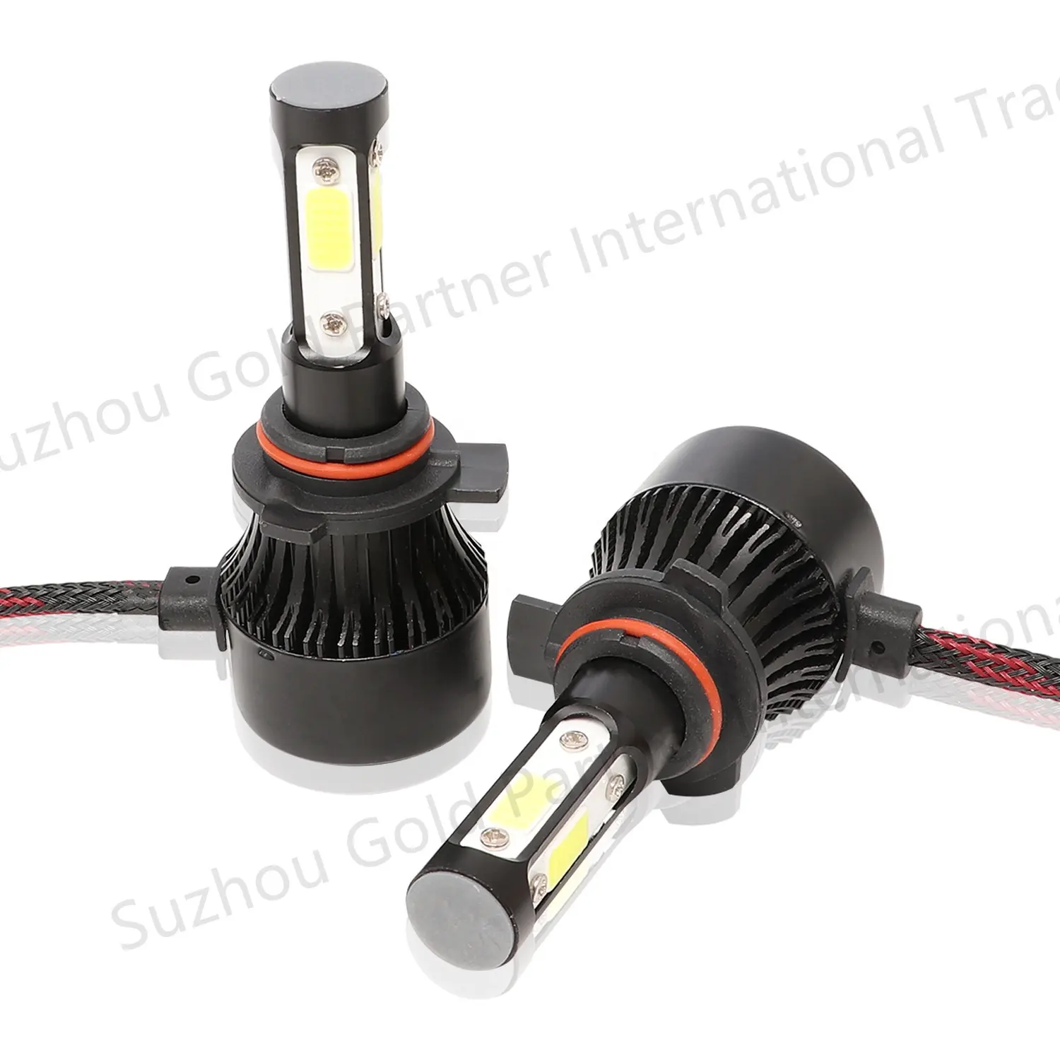 حار بيع H4 Led أضواء X7 4 الجانبين X7 72W 8000lm COB Led مصباح أضاءه أمامي H7 H11 360 المصابيح الأمامية