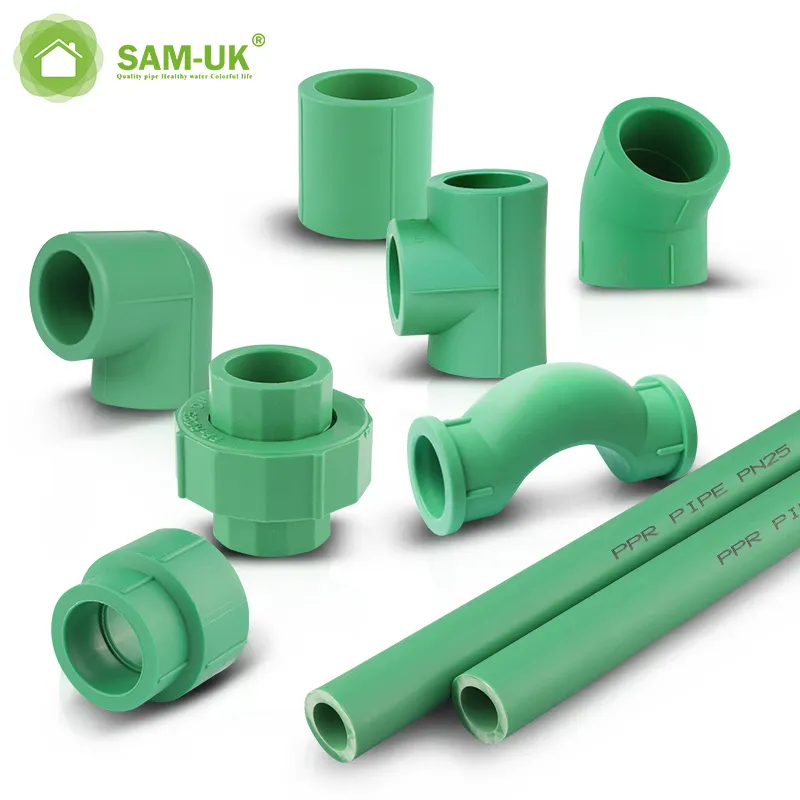 Wholesale high quality durable customized plastics fitting Factory water PPR pipe price