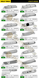 Euro profil silindir üzerinde trapez bıçak sabit bıçak maket bıçağı kilit yayı kaldırma aracı çinko alaşım Metal kutu kağıt kesici - Product Image 4