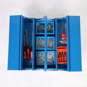 悬臂工具箱工具箱胸部便携式钢专业五金工具储物工具箱 - Product Image 3