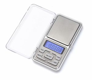 0.01 g Jewelry Weighing Scale Digital Diamond Pocket Weight Scale With <strong>LCD</strong> <strong>Display</strong> Tare <strong>Function</strong> - Product Image 1