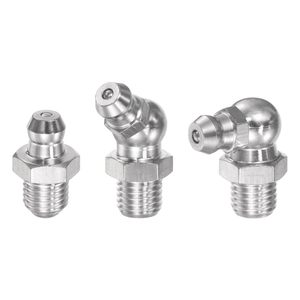 Factory Hot Sale M6 <strong>Grease</strong> <strong>Fitting</strong> 304 Stainless Steel <strong>90</strong> <strong>Degree</strong> <strong>Grease</strong> Nipple New Condition Model A6 for Car Accessories