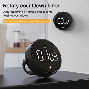 Timer da cucina digitale per il conto alla rovescia/up con supporto leggibile Display a LED con allarme ad alto volume e regolabile per bambini in classe - Product Image 5