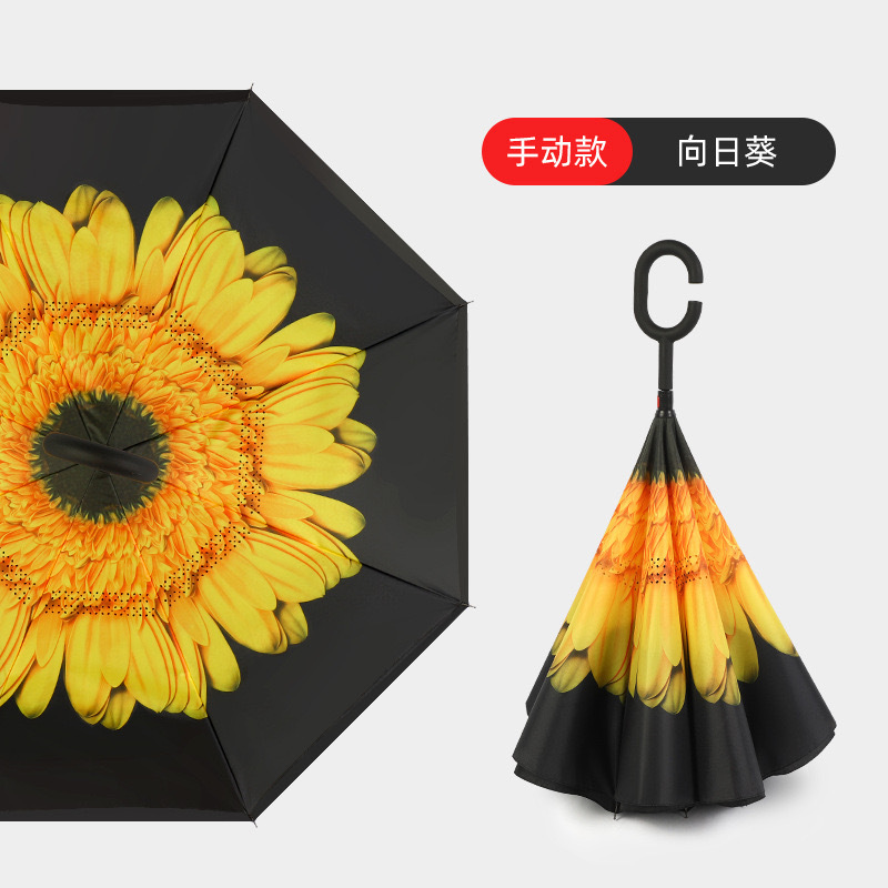 Sunflower double-layered thickened reinforced canopy, suitable f